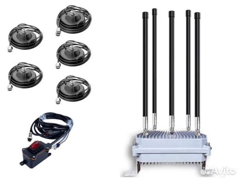 DK5(250 Вт) подавитель дронов купол